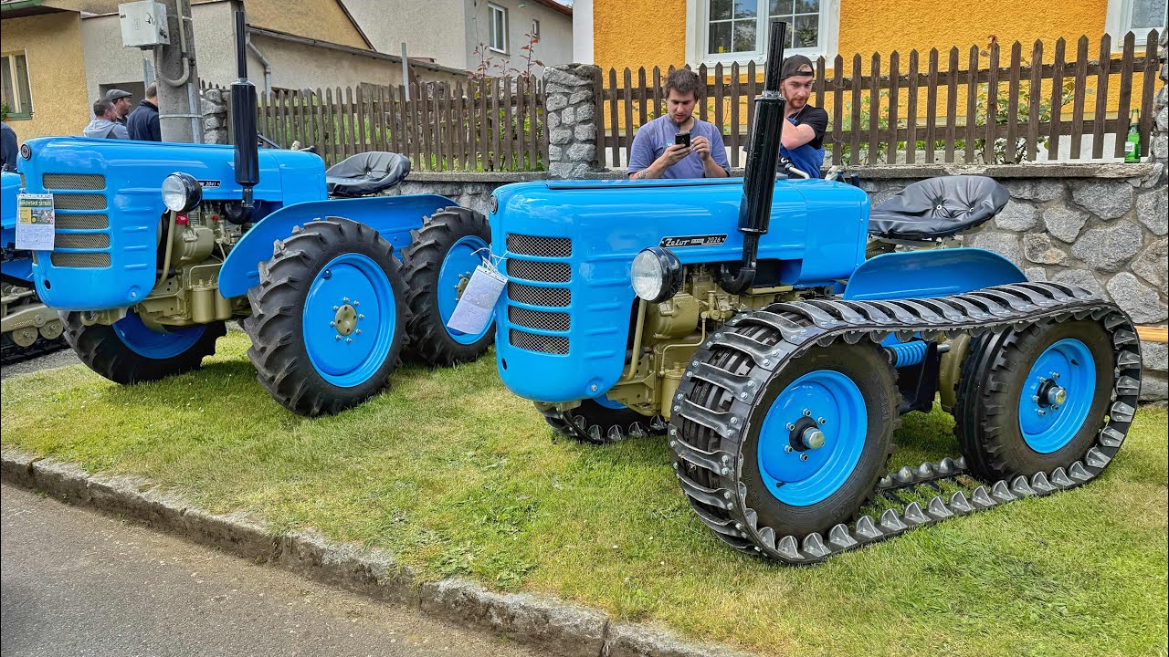 Brnířovské setkání traktorů 2025 | Přehlídka a první část spanilé jízdy | 13. ročník