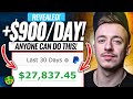 This 3-Step Method Earns Me +$900.00 EVERY SINGLE DAY! +$27k Per Month! (Make Money Online 2023)