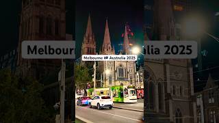 Melbourne Australia 2025, Flinders Street and Swanston Street #walkthrough #beautifulcity