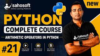Arithmetic operators in python | Python AI based | Complete Python course Series 2026 #python