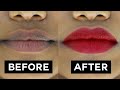 How to apply lipstick as a beginner  tips for pigmented lips thin lips  dry lips