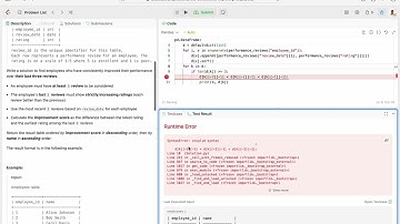 Find Consistently Improving Employees