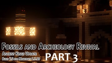Minecraft Fossils and Archaeology Revival Part 3