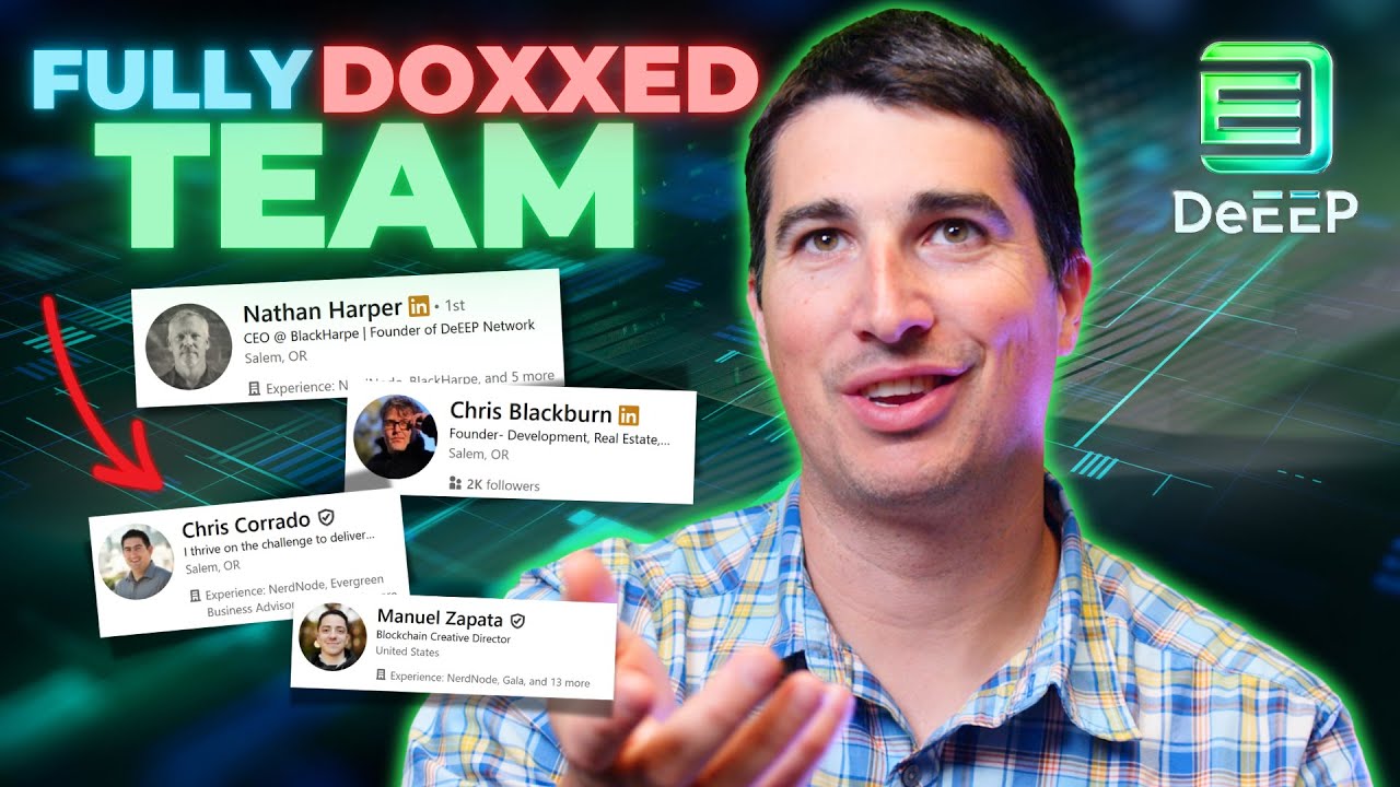 DOXXED Founders! Meet The DeEEP Network Team - YouTube