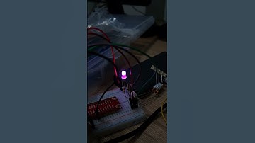 Embedded system laboratory. Controlling RGB led by PWM.