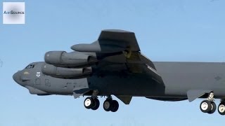 B-52 Bomber Takeoff at Barksdale Air Force Base, 2014.