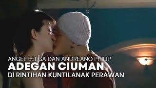 Adegan Ciuman Angel Lelga dan Andreano Philip di Rintihan Kuntilanak Perawan