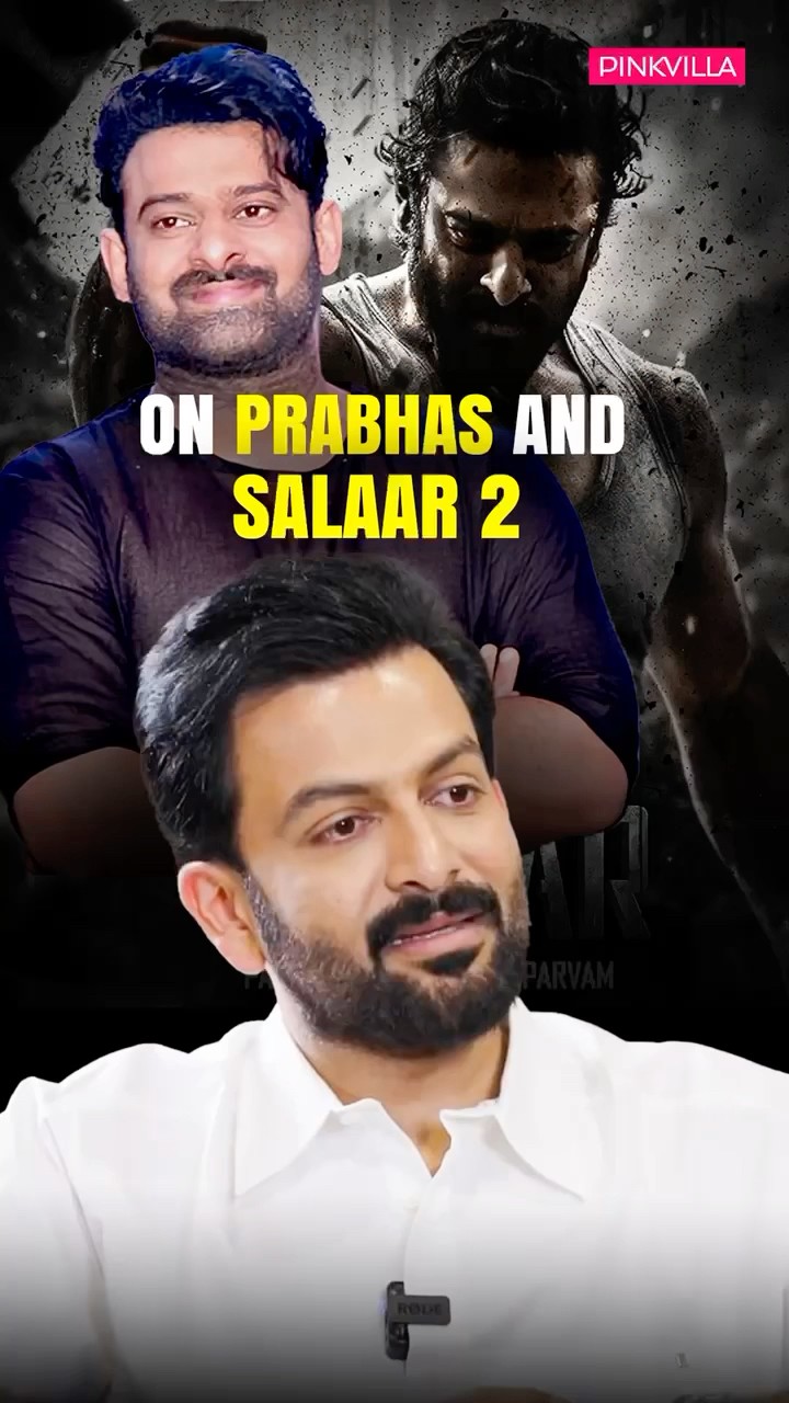 Prithviraj Shares Exciting Update on Salaar 2 and His Strong Friendship with Prabhas #shorts