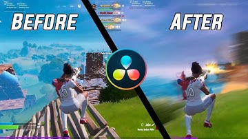 How to download/use RSMB (Motion Blur) on Fortnite clips on DaVinci Resolve!!