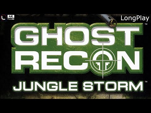 PS2 - Tom Clancy's Ghost Recon: Jungle Storm - LongPlay [4K:60FPS]🔴