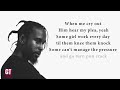 popcaan silence lyrics video