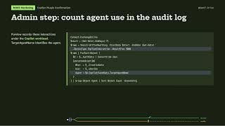 M365 Copilot Agent Auditing | Count Agent Use #ai #microsoft