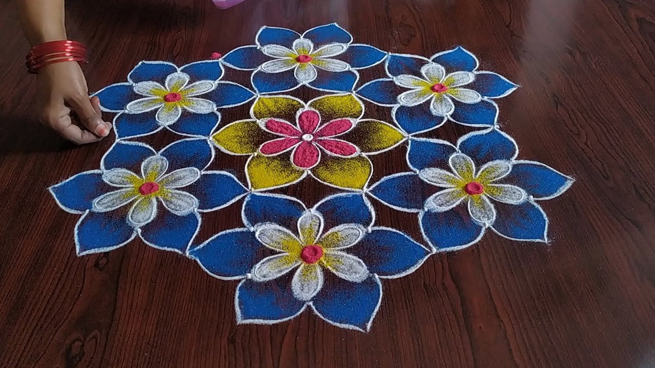 Durgashtami Special Kalasam muggu only (9×5) dot's // Dussehra Muggulu