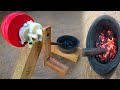 Hand powered Air blower Does not require electricity