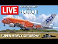 Live two a380 flying honu super heavy saturdays  planespotting in hawaii  phnlhnl