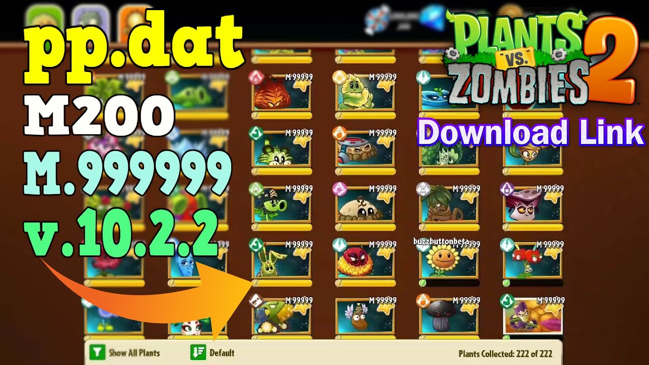 Plants vs Zombies 2 11.0.1 MOD APK (Unlimited Diamonds) Download