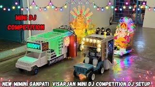 DIY Real Mini Dj Ganesh Visharjan Dj pickup loading | new mini dj truck decoration Ganpati visharjan
