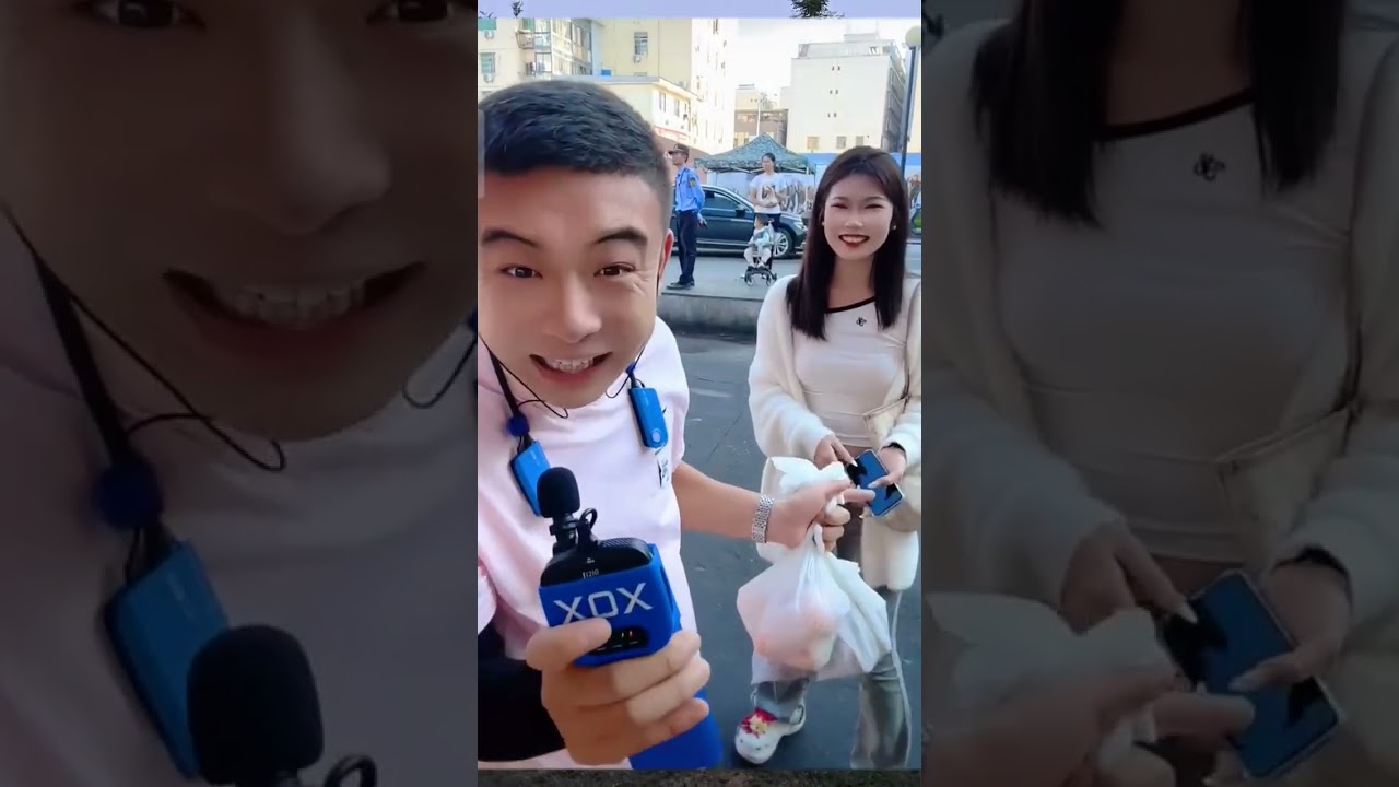 Comical Marshal Teases Beauty in Outdoor Adventure