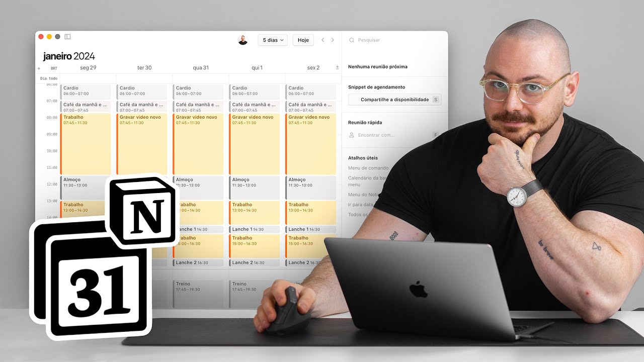 Como organizar sua vida no Notion Calendar