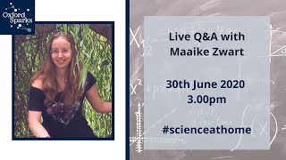 Oxford Sparks Live: Turning algebra upside down