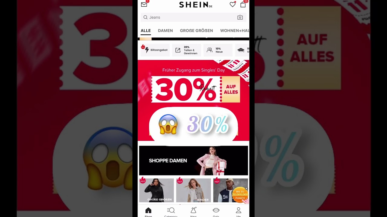 -30%Code SheiN 😱 Check my video for more #shein #haul #shopping