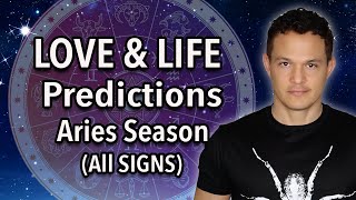 Predictions (ALL ZODIAC SIGNS) for ARIES SEASON, VENUS IN ARIES, and the New Moon in ARIES!