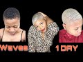 How to get instant waves 2021| Waves for Beginners | Blonde hair with waves|ASL