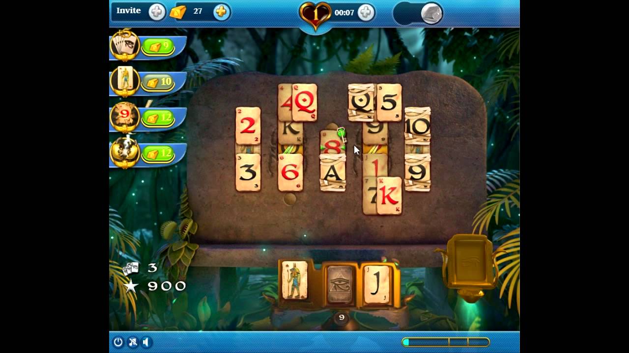 Pyramid Solitaire Saga level 97, 3 stars 😈