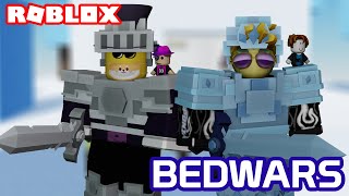 GANANDO UNA PARTIDA DE BEDWARS CON UN SUSCRIPTOR | ROBLOX 1 jucar95