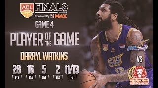 Darryl Watkins Shoots 84 Finishes With 28 and 16 in Game 4 Win