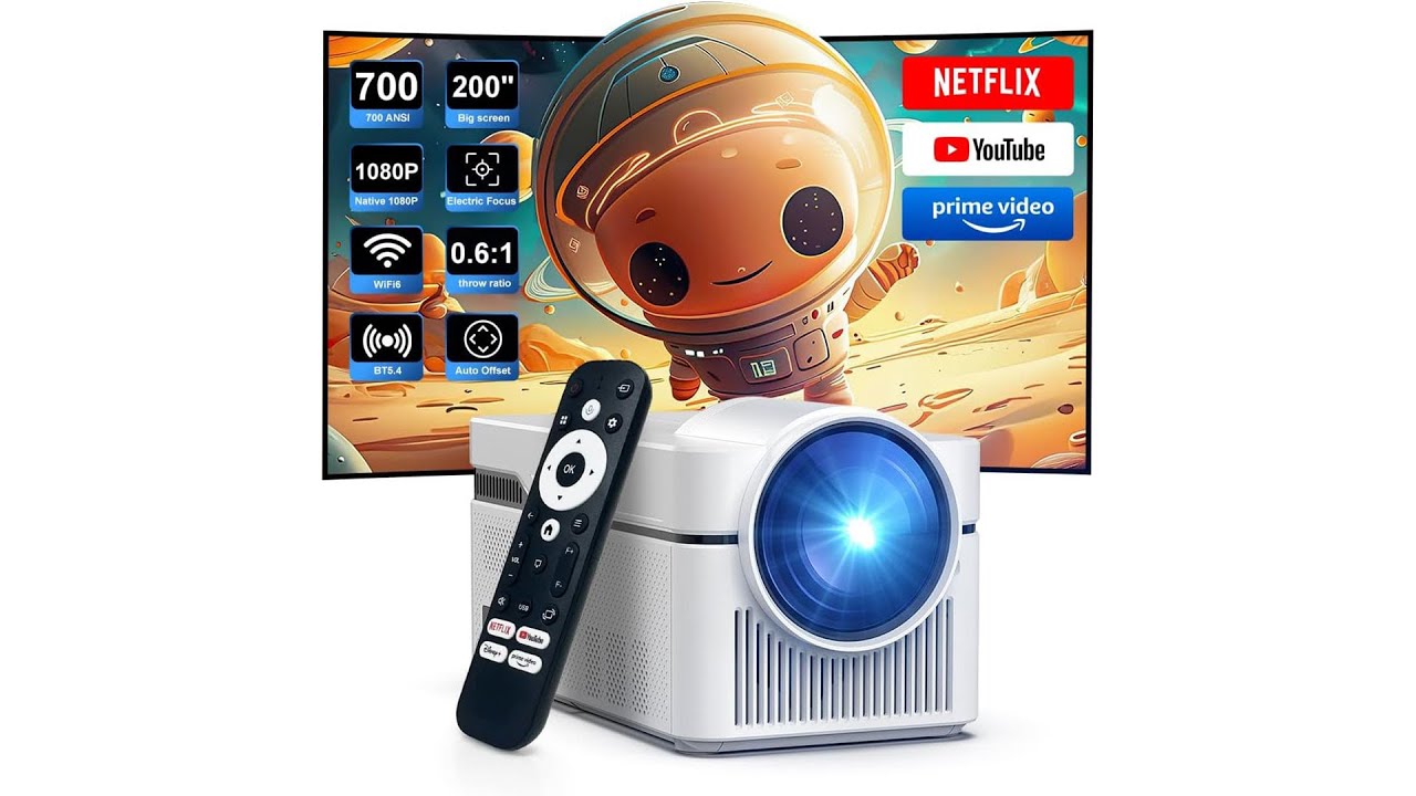 Magcubic HY450 NTV Android 13 Whale OS With Certified Netflix At Amazon