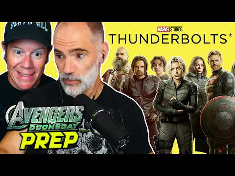 DOOMSDAY PREP: Steve & Larson Finally Watch Thunderbolts*