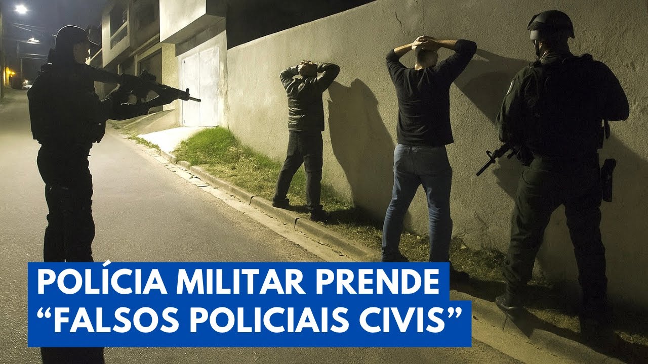 Falsos Policiais Civis são Presos em Flagrante por Policiais Militares | Rastro da Notícia