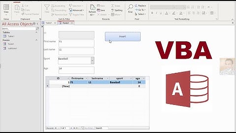 Microsoft Access - Insert button and  Fill subform in Forms Using VBA