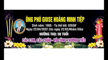 Lễ Tang Ông Phó Giuse HOÀNG MINH TIỆP Giáo Giáp Bắc, Giáo Xứ Xuân Dương phần 2