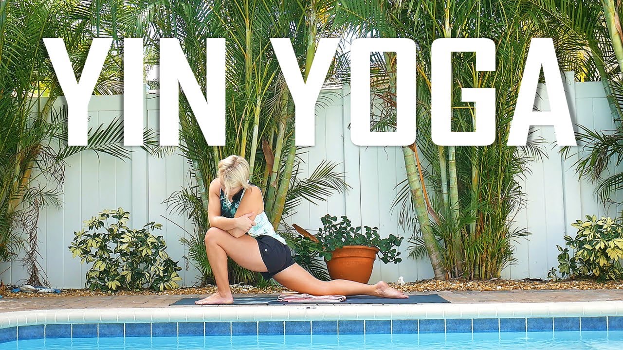 Yin Yoga with Minimal Cues | Relax to Soothing Sounds of Nature & Ambient Music