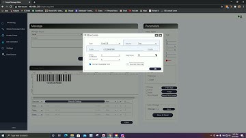 SNEED-JET Infinity Inkjet Printer - How to Create a Barcode