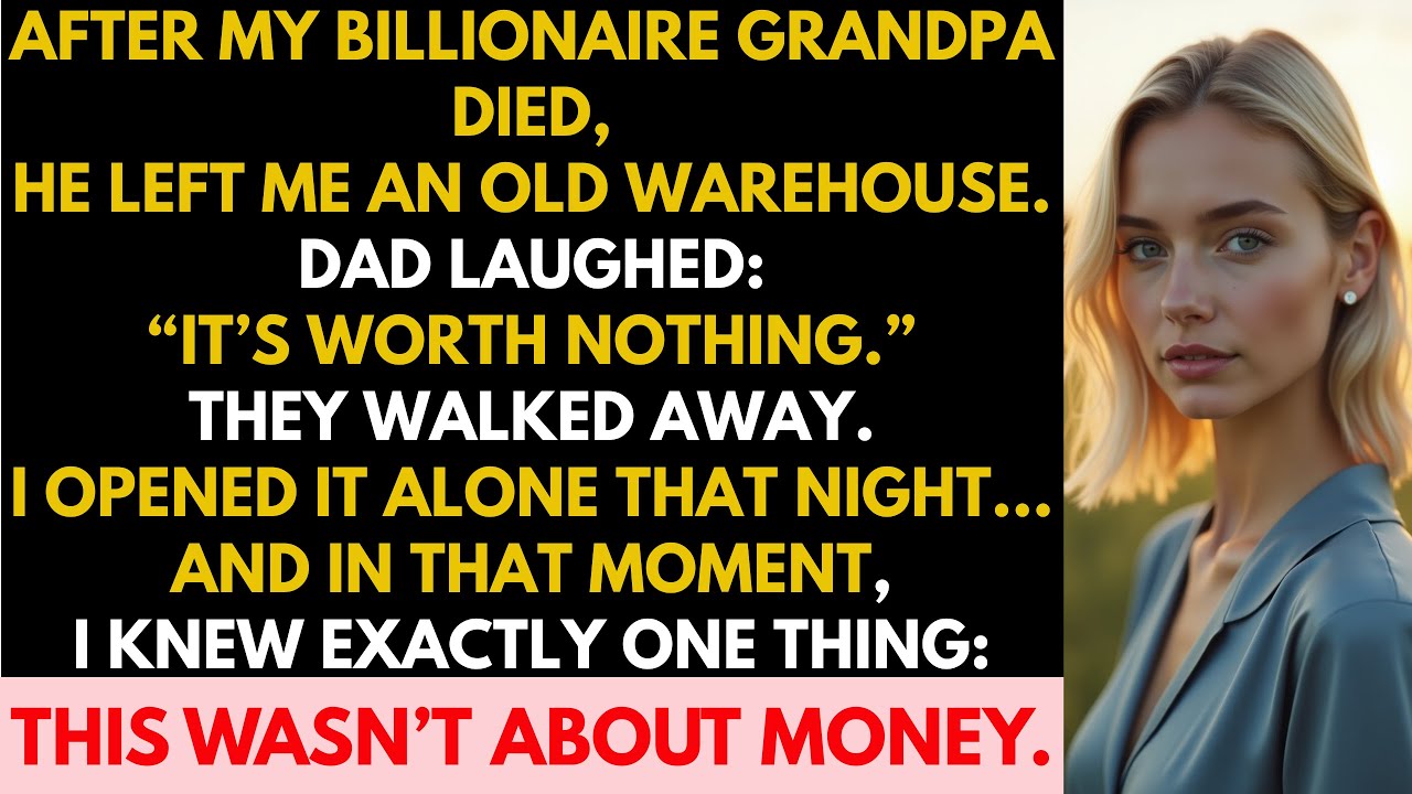 After My Grandpa Died, Dad Laughed At The Old Warehouse He Left Me—Until I Opened It And Froze.