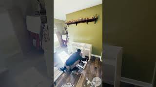 White Vanity From Wayfair Furniture Assembly #shorts #timelapse #diy