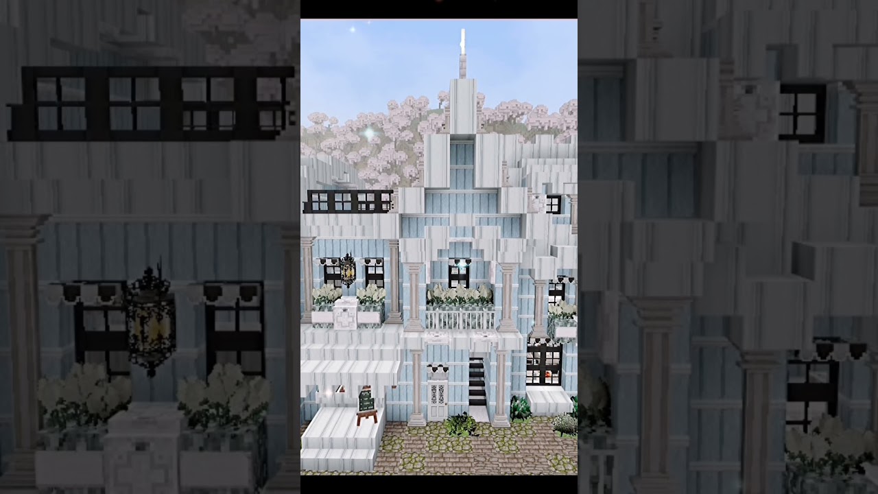 Minecraft Bedrock town tour/マインクラフトベッドロックタウンツアー