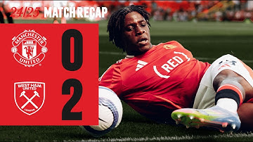 Nederlaag op Old Trafford | Man Utd vs West Ham