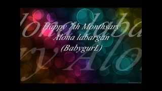 7th Monthsary Greetings ♥