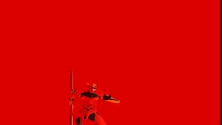 eva 02 3D animation test (neon genesis evangelion)