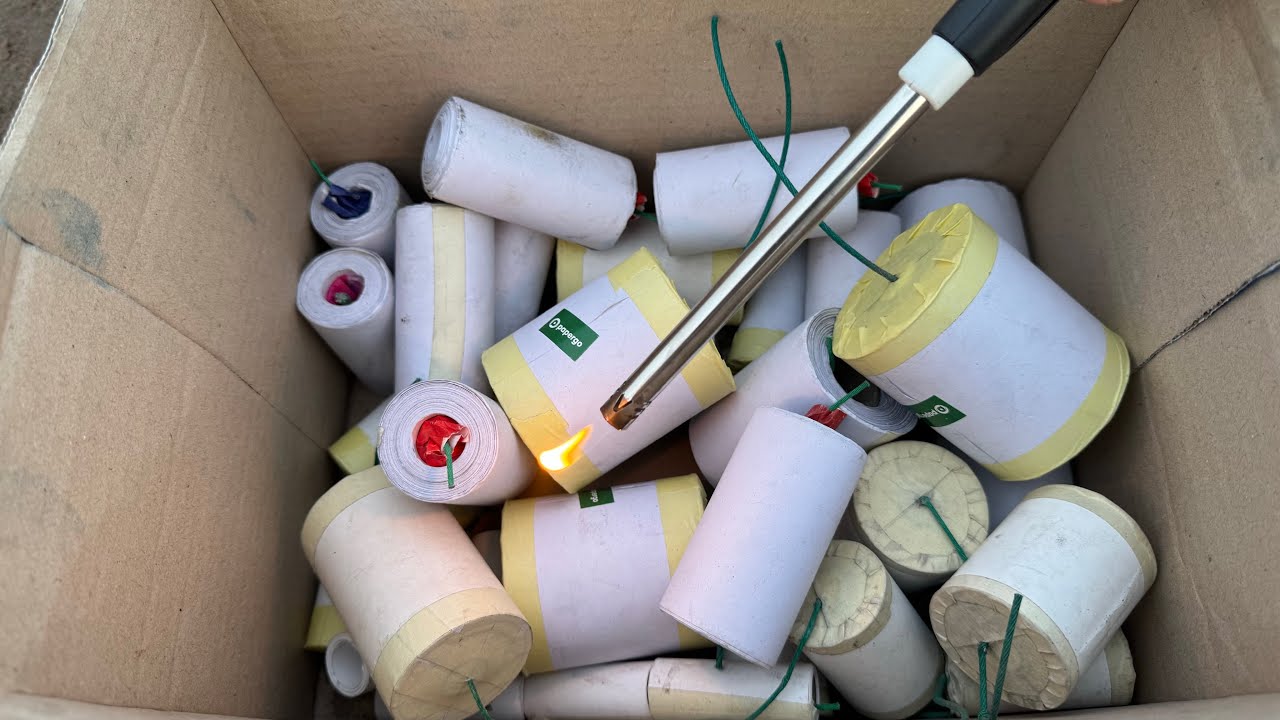 NYUMET MERCON KERTAS 1 KARDUS SPESIAL RAMADHAN 2026!!! LIHAT REAKSINYA