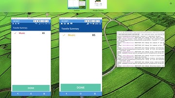 automate share data between 2 phone and cancel Transfer using  appium