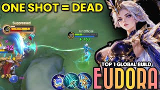 One Shot Queen || Eudora OP Build For One Sho ( Try This ) ~ MOBILE LEGENDS 