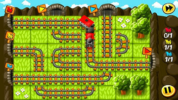 Train Tiles Express Puzzle (Forest Level) - Train Game - Android Gameplay #1010002