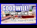 GOODWILL THRIFT WITH ME & THRIFT HAUL! •• let's go thrift shopping •• october 2021