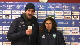 Brescia CF-VeronaWomen interviste dopogara 27-01-2018