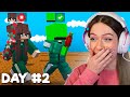 Squid Craft Games is INTENSE... Day 2 - Hannahxxrose VOD